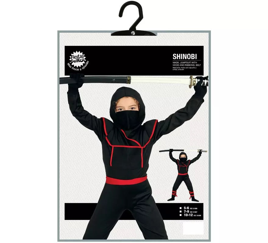 Translation missing: fr.Disfraz de Ninja Shinoby para niño