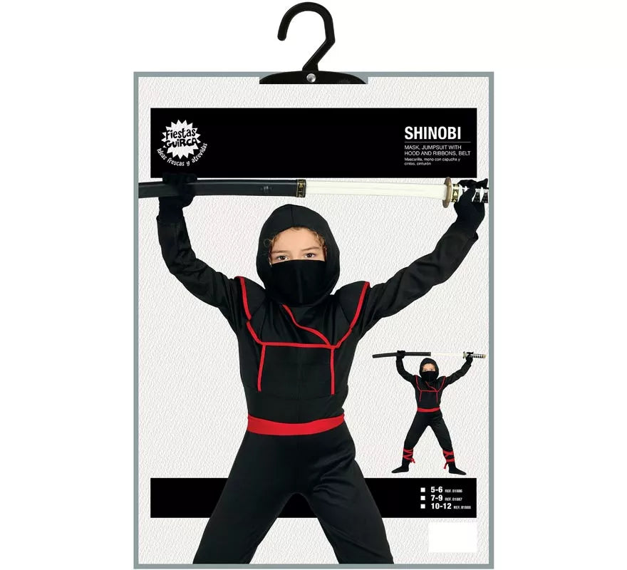 Translation missing: fr.Disfraz de Ninja Shinoby para niño