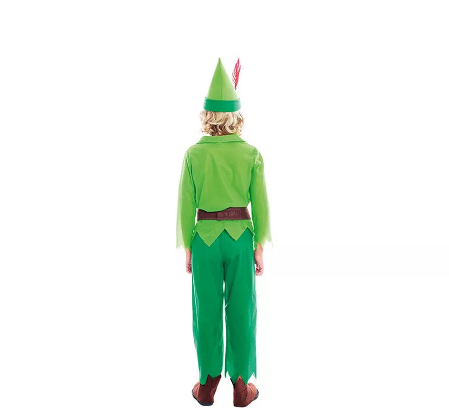 Translation missing: fr.Disfraz de Niño Volador Verde para niño