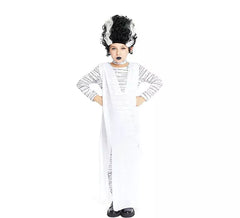 Costume de Monster Bride, robe blanche pour filles et adolescentes