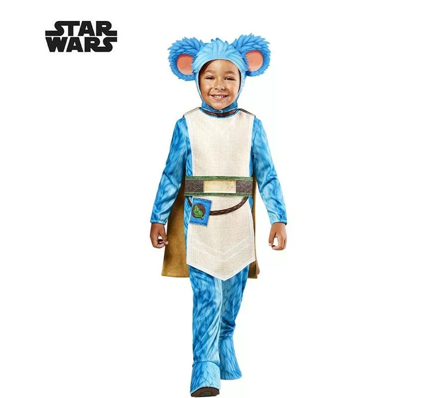 Translation missing: fr.Disfraz de Nubs Young Jedi star wars deluxe con cinturón para niño