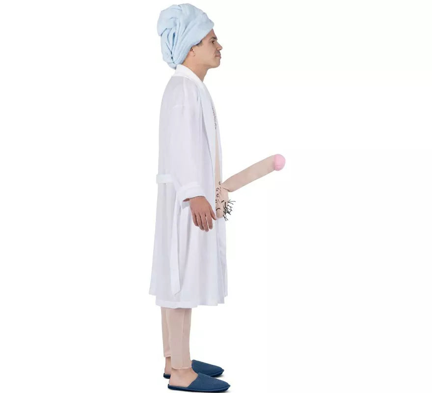 Translation missing: fr.Disfraz de Nudista en bata para hombre