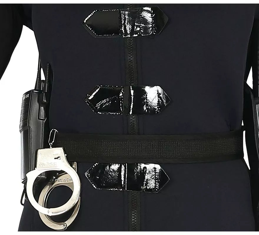 Translation missing: fr.Disfraz de Oficial Swat con falda para adolescente
