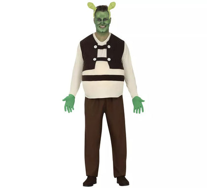 Disfraz de Ogro verde para hombre