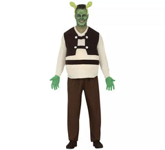 Costume d'ogre vert pour homme