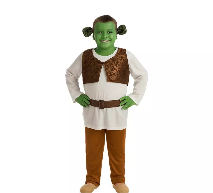 Disfraz de Ogro Verde para niño