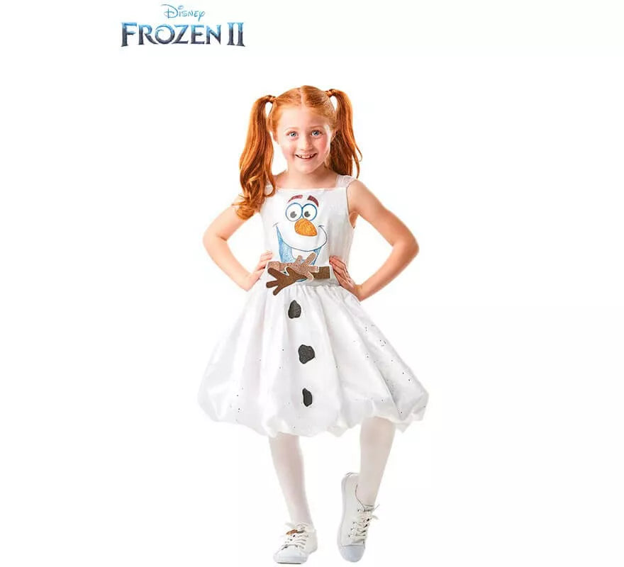 Translation missing: fr.Disfraz de Olaf Deluxe de Frozen 2 para niña