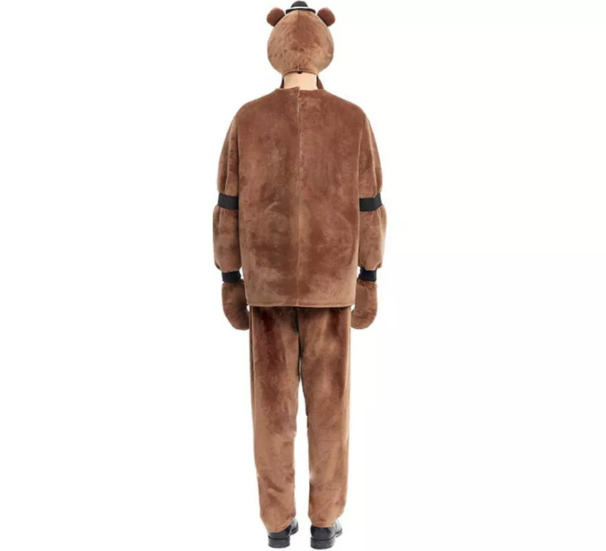 Translation missing: fr.Disfraz de Oso de Peluche Terrorífico con guantes para hombre