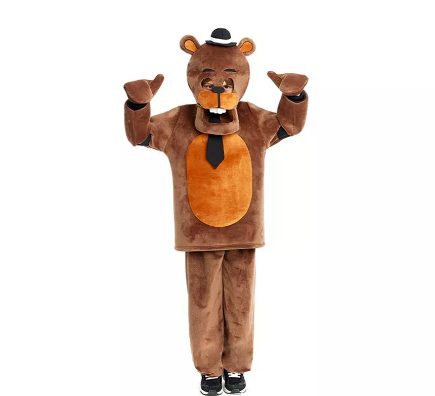 Translation missing: fr.Disfraz de Oso de Peluche Terrorífico con guantes para niño