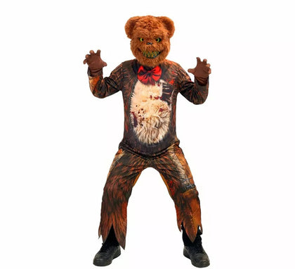 Disfraz de Oso Zombie con Máscara para niños