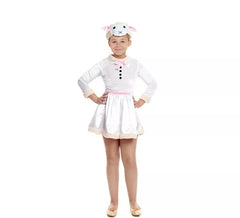 Déguisement de mouton doux fille