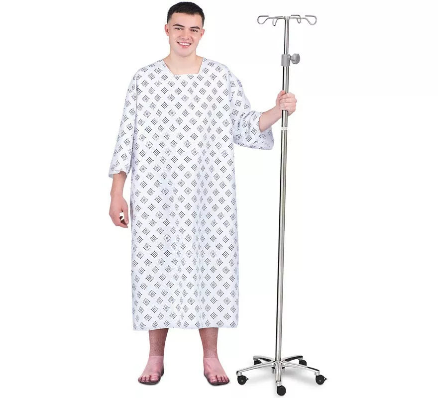 Translation missing: fr.Disfraz de Paciente de Hospital con bata para hombre