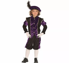 Costume de page royal lilas pour enfants