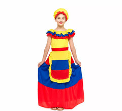 Costume de Palenquera pour fille