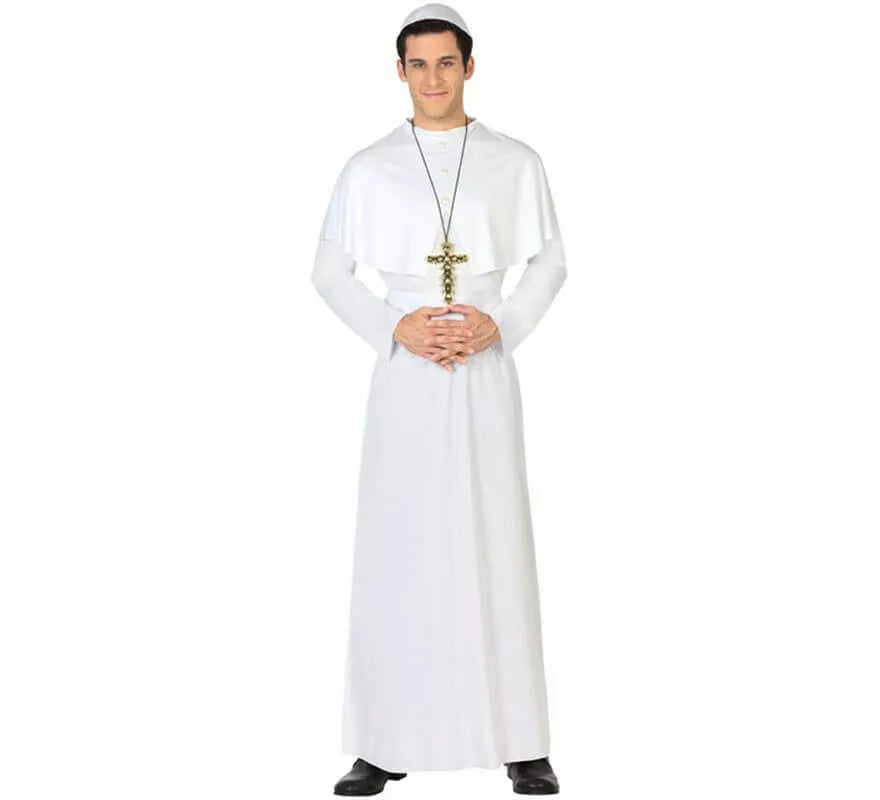 Disfraz de Papa Blanco para hombre