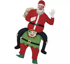 Costume de Père Noël à épaules dénudées pour homme