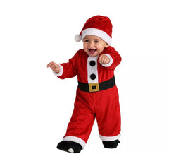 Déguisement de Père Noël pour enfants de 1 à 3 ans