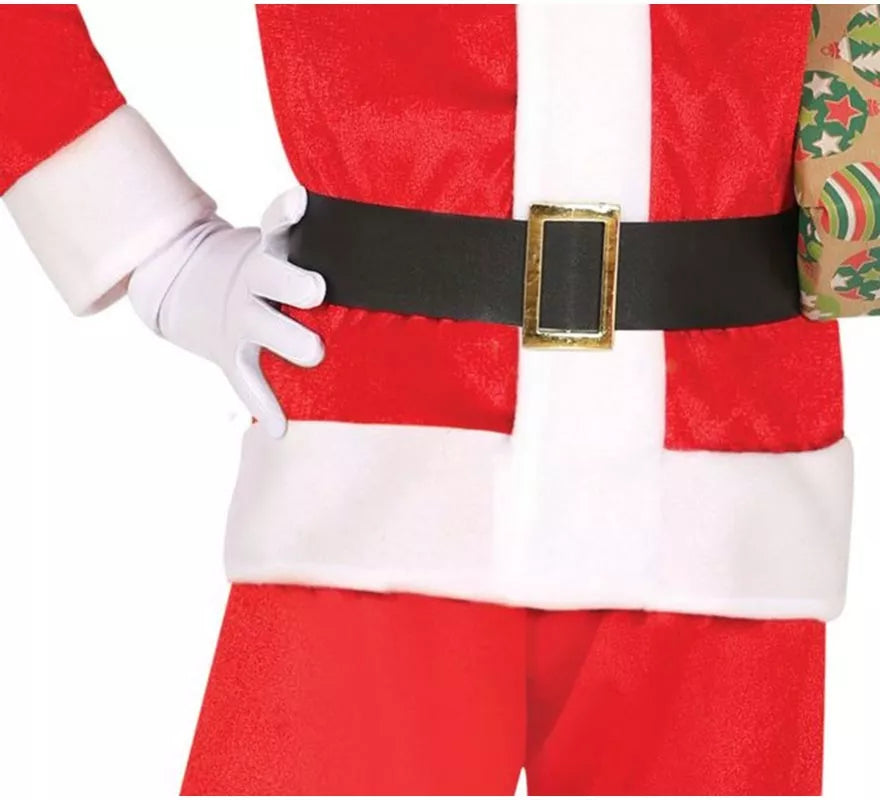 Translation missing: fr.Disfraz de Papá Noel rojo y blanco con gorro para niño