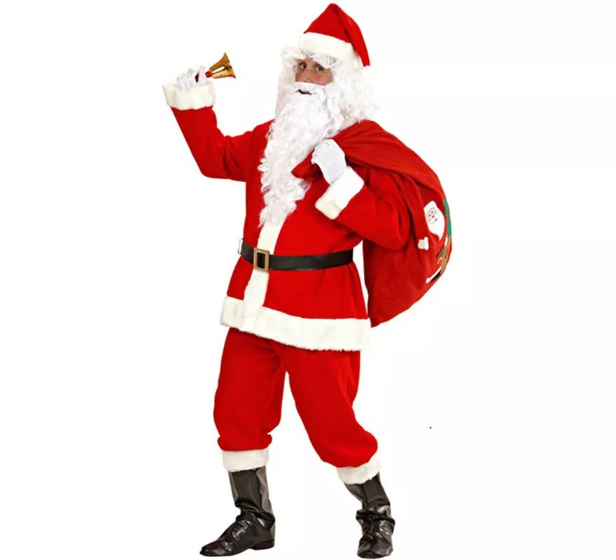 Translation missing: fr.Disfraz de Papá Noel Súper Lujo para hombre