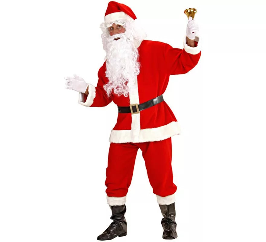 Translation missing: fr.Disfraz de Papá Noel Súper Lujo para hombre