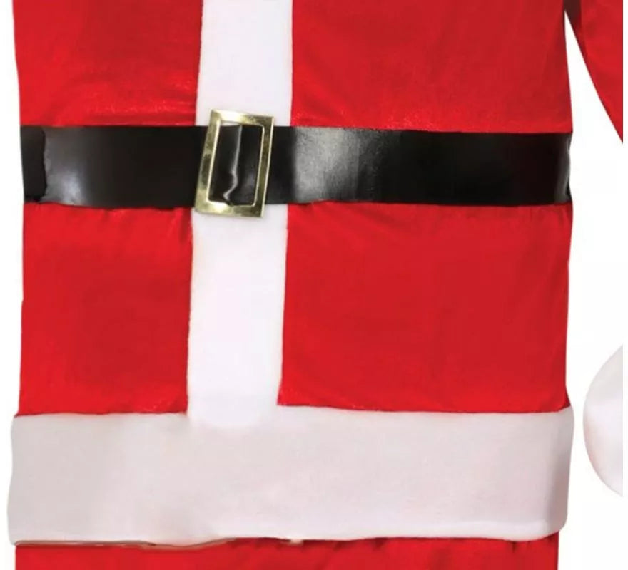 Translation missing: fr.Disfraz de Papá Noel tradicional rojo para hombre