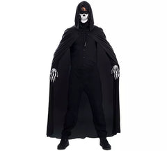 Costume de Faucheuse avec masque pour homme