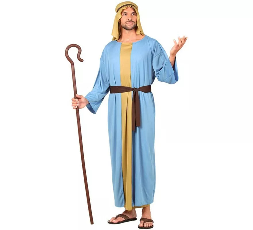 Translation missing: fr.Disfraz de Pastor azul para hombre