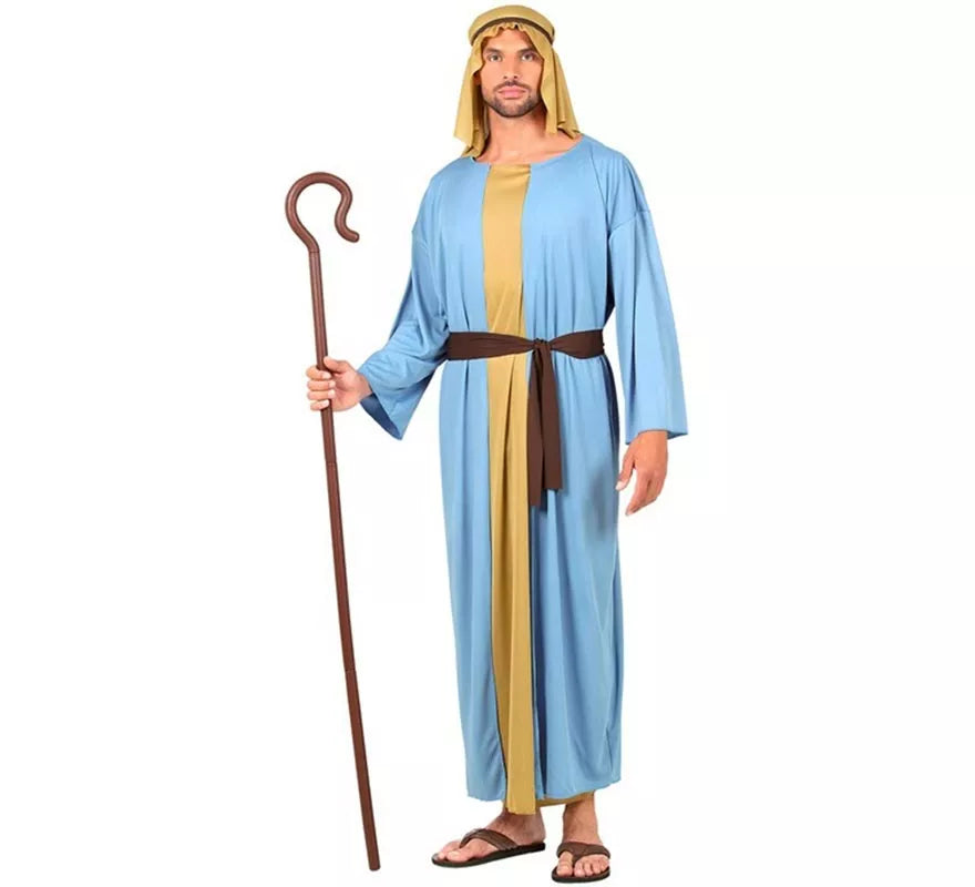 Translation missing: fr.Disfraz de Pastor azul para hombre