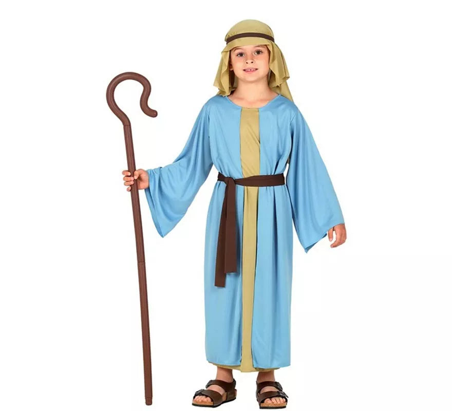 Translation missing: fr.Disfraz de Pastor azul para niño