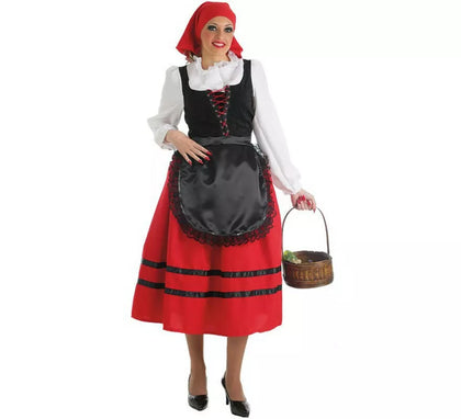 Disfraz de Pastora aldeana para mujer