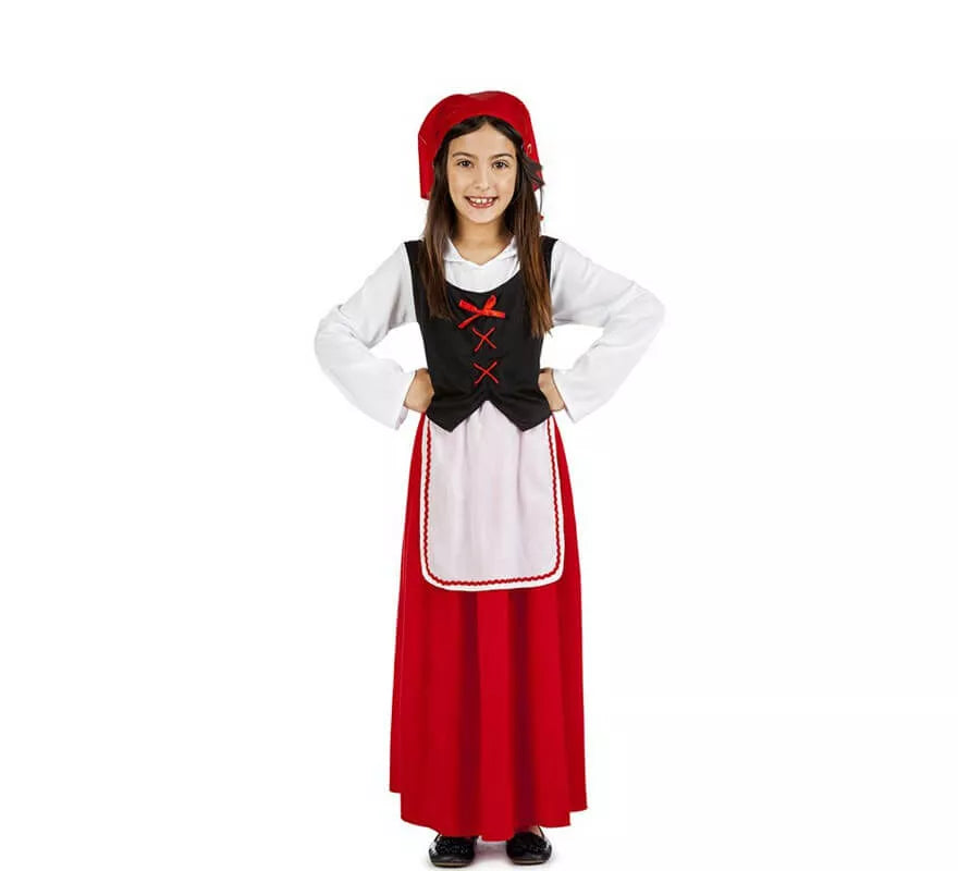 Translation missing: fr.Disfraz de Pastora Aldeana para niña y bebé