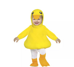 costume de canard jaune bébé