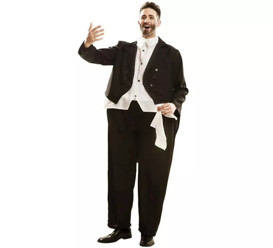 Translation missing: fr.Disfraz de Pavarotti cantante de ópera para hombre