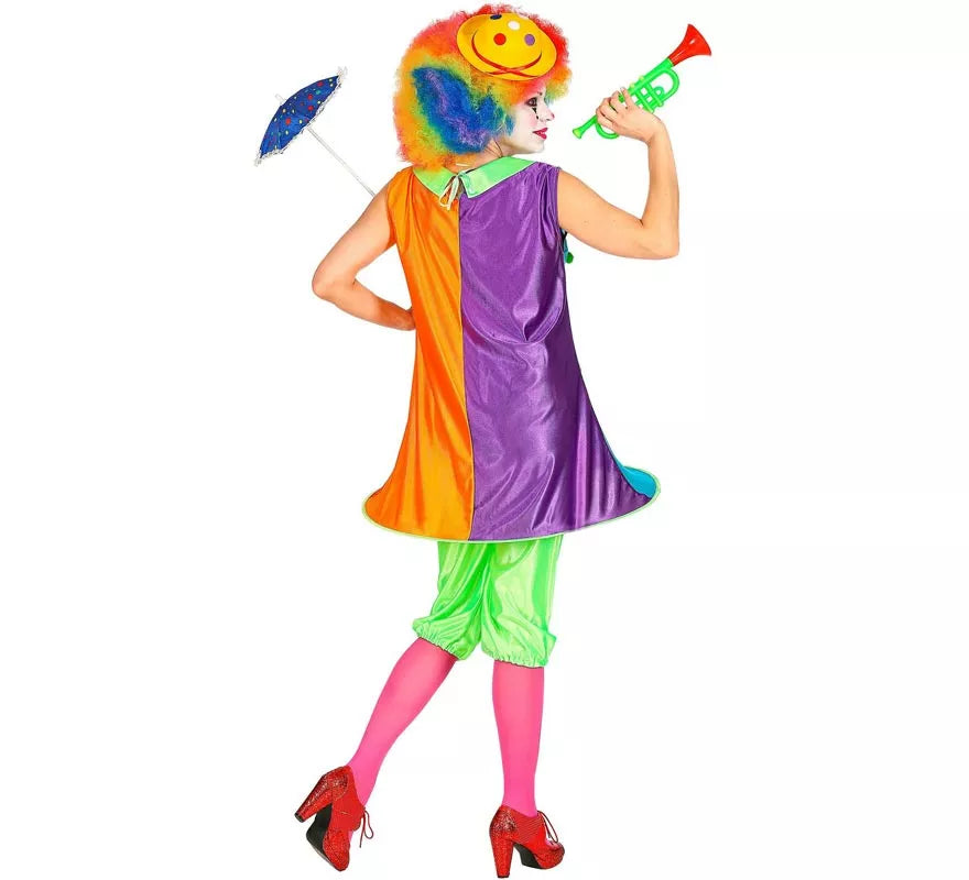 Translation missing: fr.Disfraz de Payasa Colorines para mujer