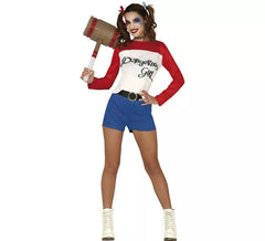 Déguisement clown troublé femme
