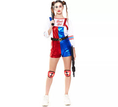 Déguisement clown troublé femme