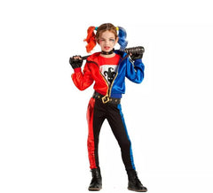 Déguisement d'Arlequin Terrifiante pour fille