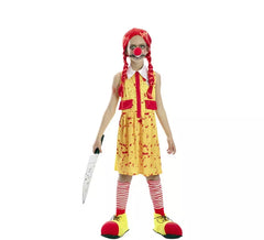 Déguisement de clown Killer pour fille