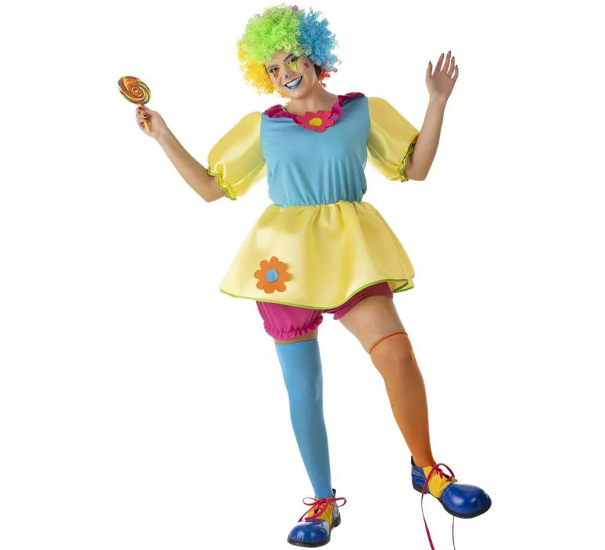 Translation missing: fr.Disfraz de Payasa de Circo para mujer