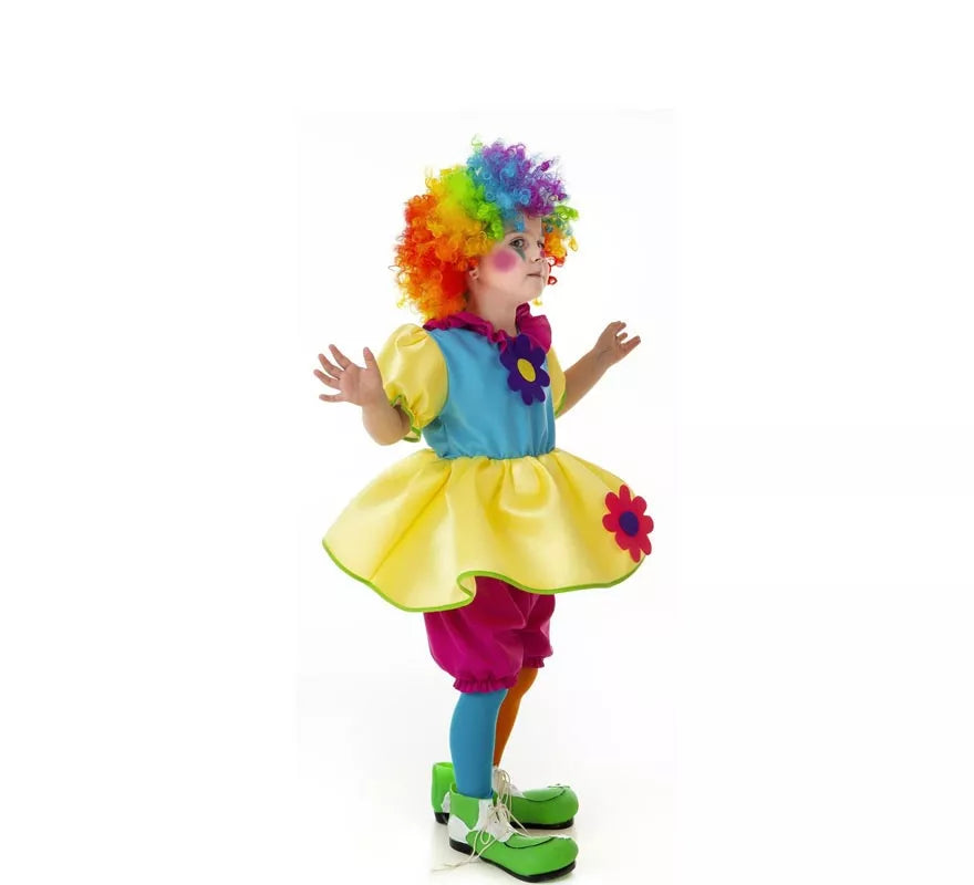 Translation missing: fr.Disfraz de Payasa de Circo para niña