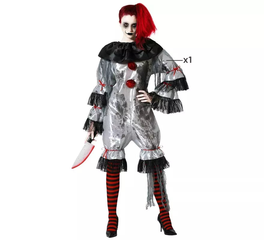 Translation missing: fr.Disfraz Payasa IT - Pennywise para mujer