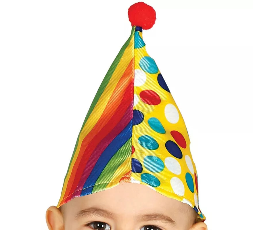 Disfraz de Payasito multicolor para bebé