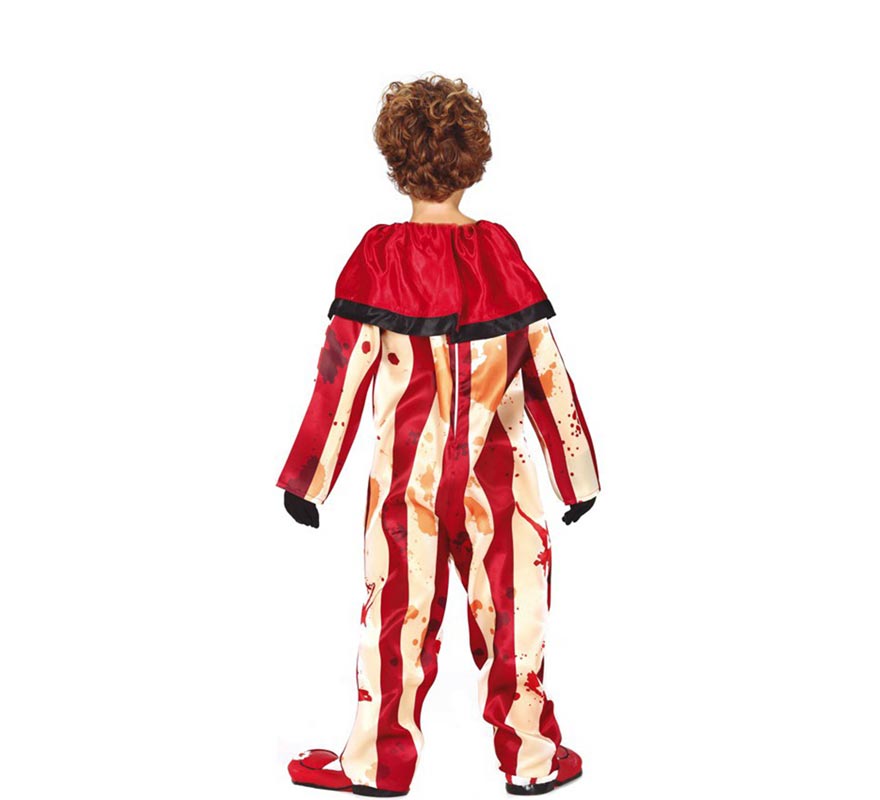 Translation missing: fr.Disfraz de Payaso a Rayas para niño
