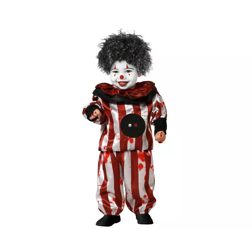 Translation missing: fr.Disfraz de Payaso a rayas para niño y bebé