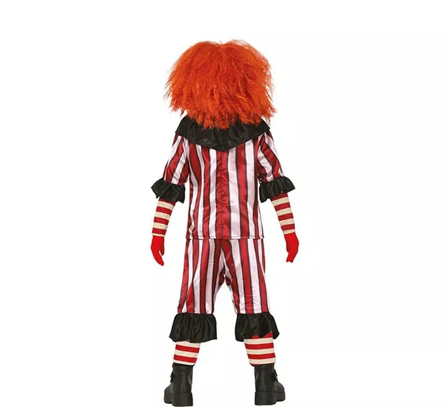 Translation missing: fr.Disfraz de Payaso a Rayas para niños