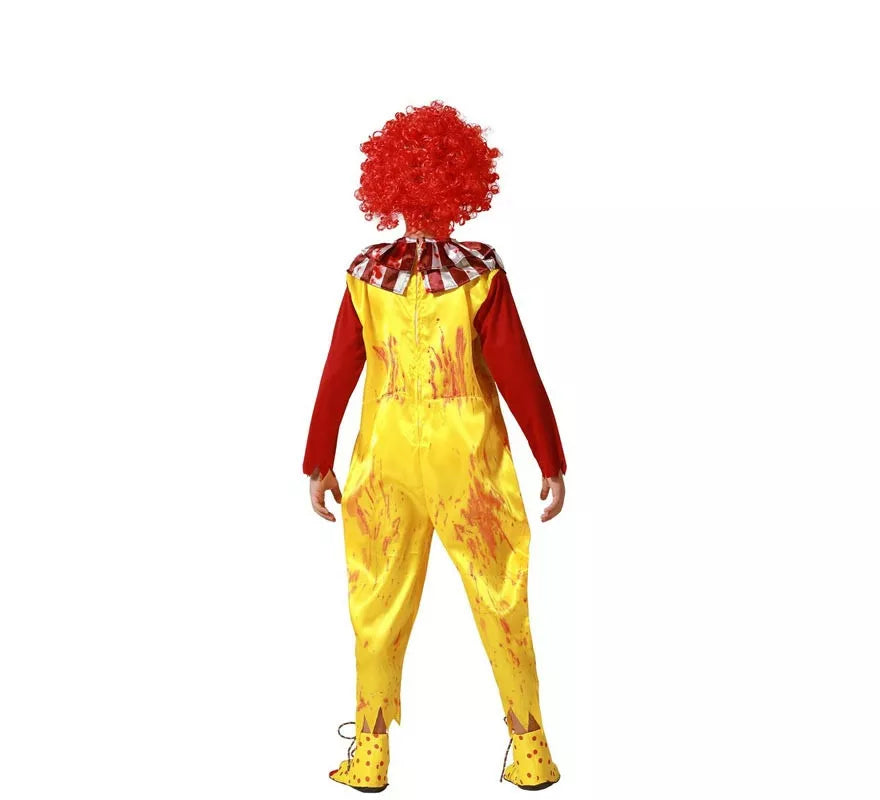 Translation missing: fr.Disfraz de Payaso Amarillo para niño