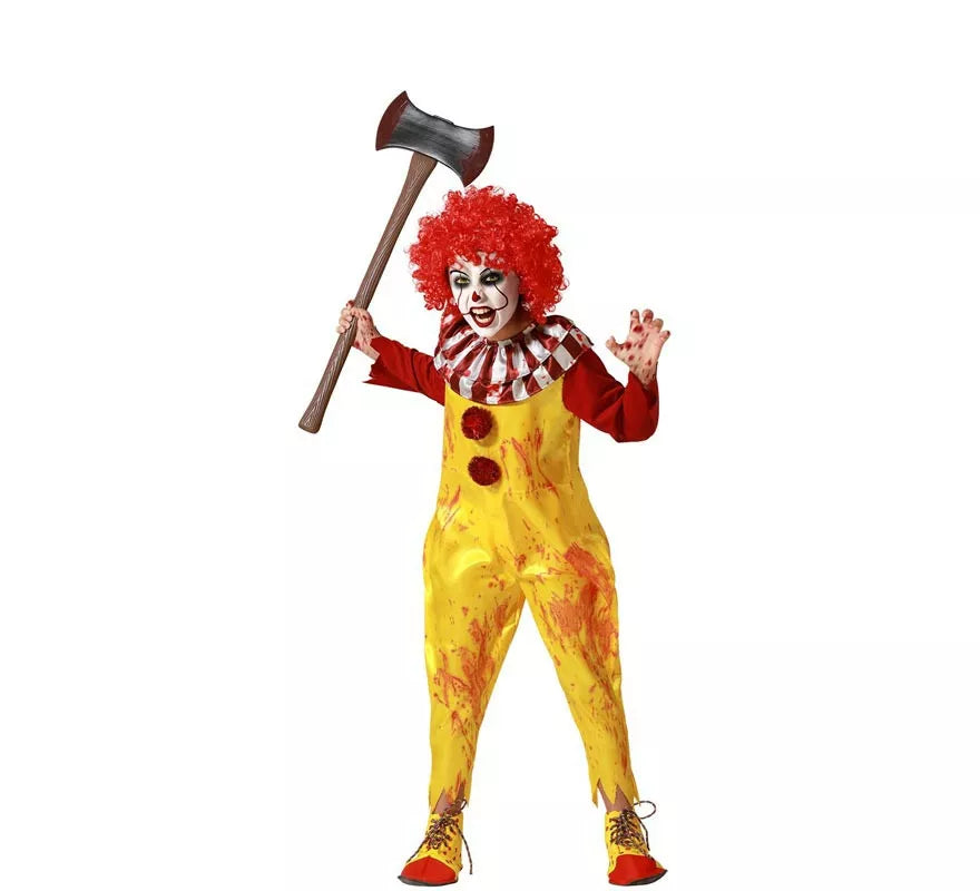 Translation missing: fr.Disfraz de Payaso Amarillo para niño