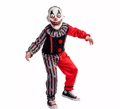 Déguisement de Clown Tueur Fou avec Masque pour garçon