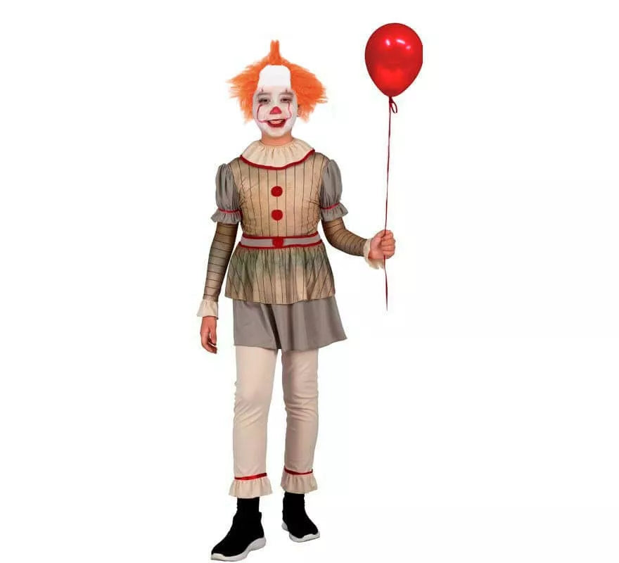 Translation missing: fr.Disfraz de Payaso Aterrador para niño
