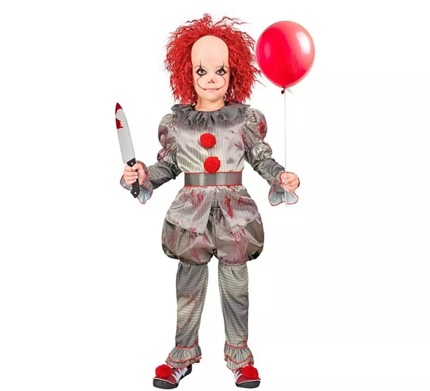 Translation missing: fr.Disfraz de Payaso Aterrador para niño